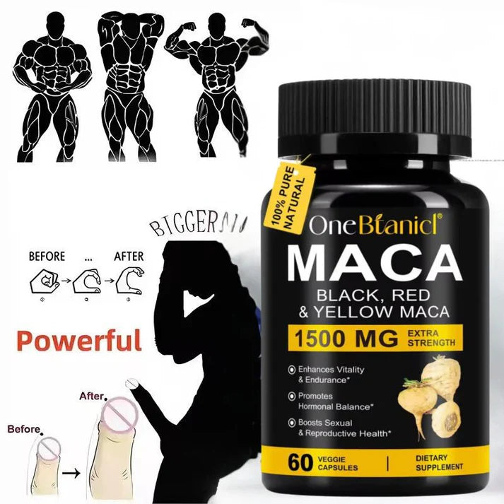 TRIPLE MACA: Énergie, Vitalité & Performance au Maximum