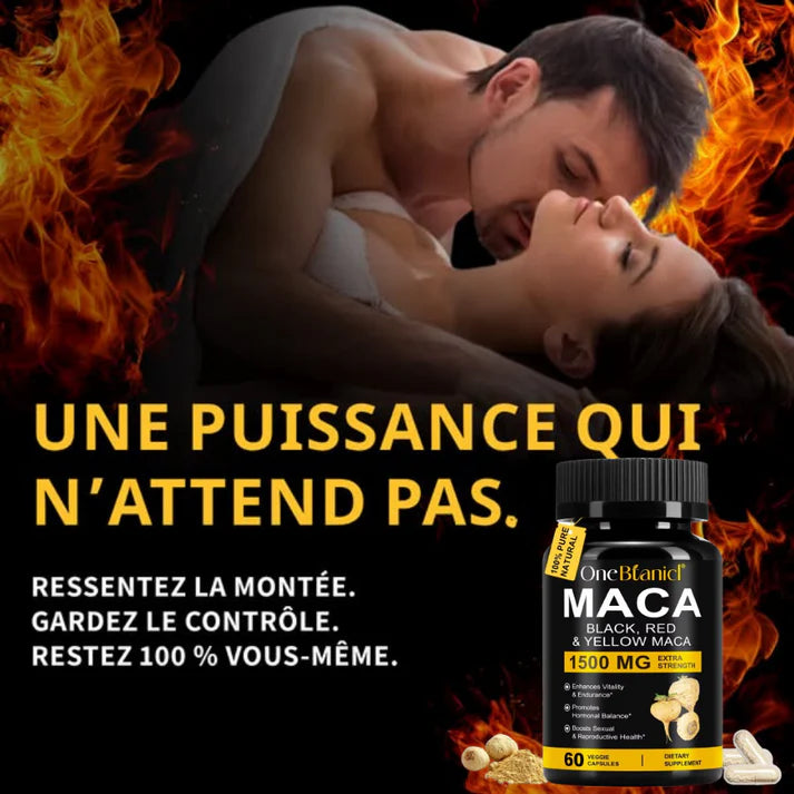 TRIPLE MACA: Énergie, Vitalité & Performance au Maximum