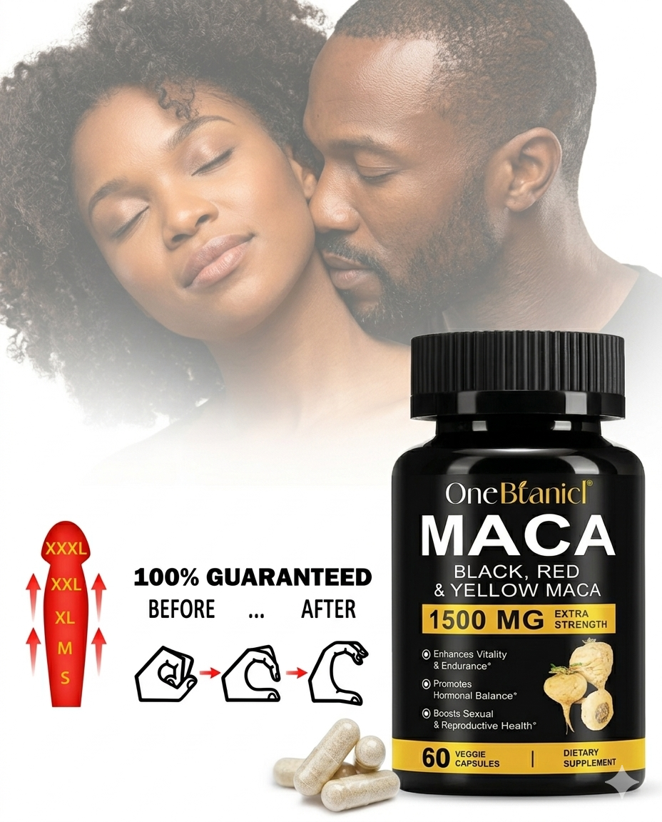 TRIPLE MACA: Énergie, Vitalité & Performance au Maximum